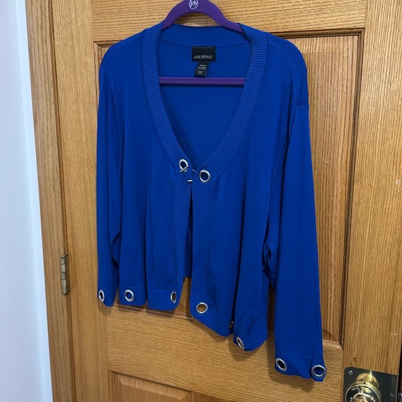 Sweaters - LB Royal Blue Cardigan